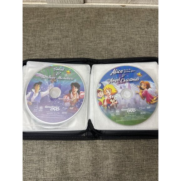 Animated Classics DVD Collection w/ Red Zippered Case Fairy Tales 15 Discs - Picture 6 of 11
